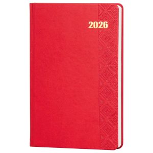 70165 KR - 16x24 BEYKOZ GÜNLÜK AJANDA KIRMIZI