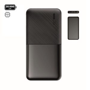 20321 SY - MARC POWERBANK SİYAH 20.000 MAH