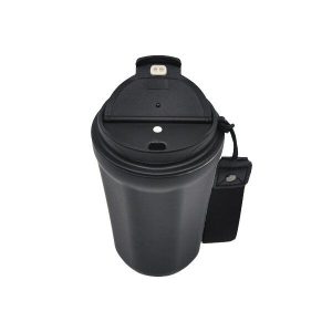 DERECELİ KUPA ÇELİK BARDAK 380 ML SİYAH