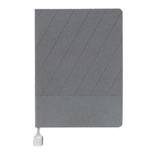 70213 GR - 15,5 x 21,5 KONAK TARİHSİZ AJANDA GRİ