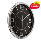 egemen-duvar-saati-gumus-siyah-promosyon-duvar-saati-44020-13-B